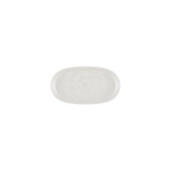 The Mia Noon Oval Servis 2li Krem 17 Cm