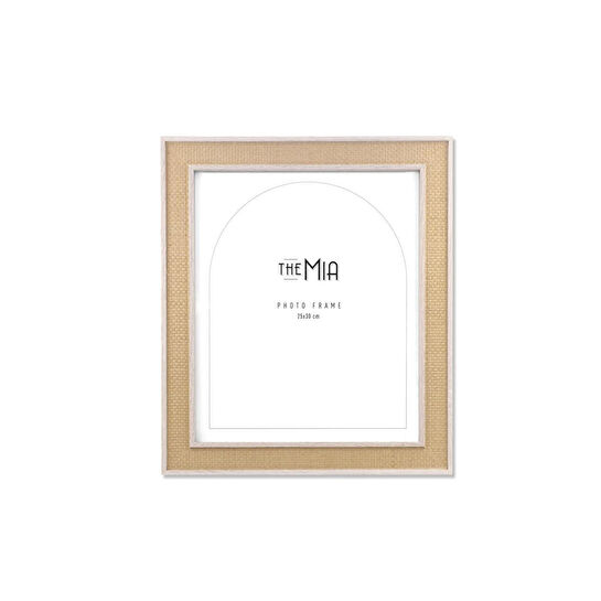 The Mia Delgado Fotoğraf Çerçevesi Beyaz 30x25 Cm
