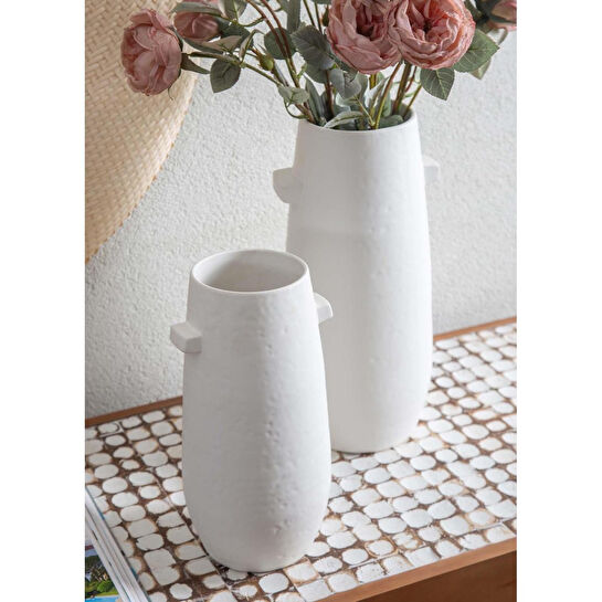 The Mia Pure Dekoratif Vazo 19x18x40 Cm