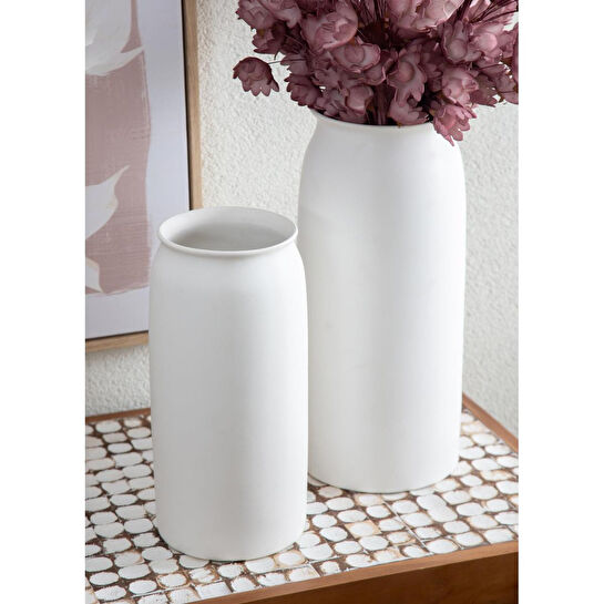 The Mia Pure Dekoratif Vazo 16x16x41 Cm