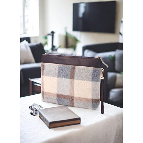 The Mia Ekose Clutch Çanta 26x33 Cm