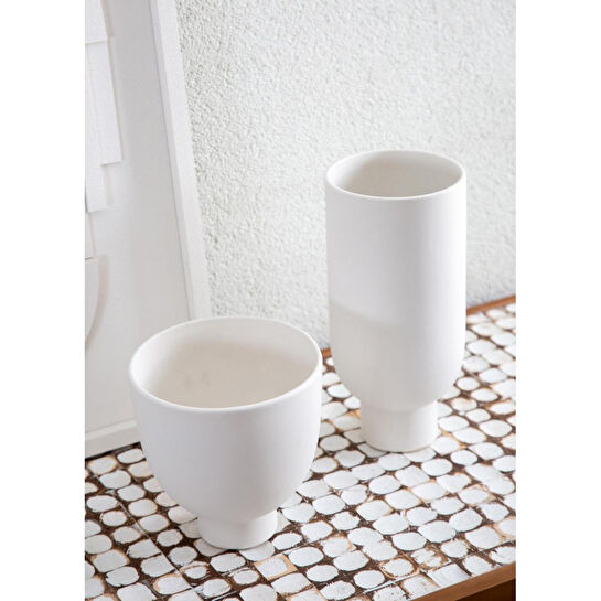 The Mia Pure Dekoratif Vazo 17x17x17 Cm