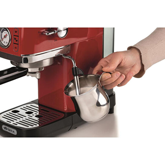 Ariete Moderna Espresso Slim Kahve Makinesi - Kırmızı
