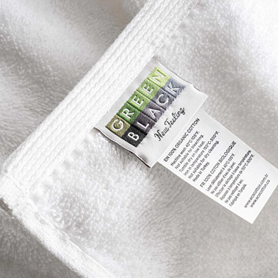 Green Black Elena El Havlusu Beyaz