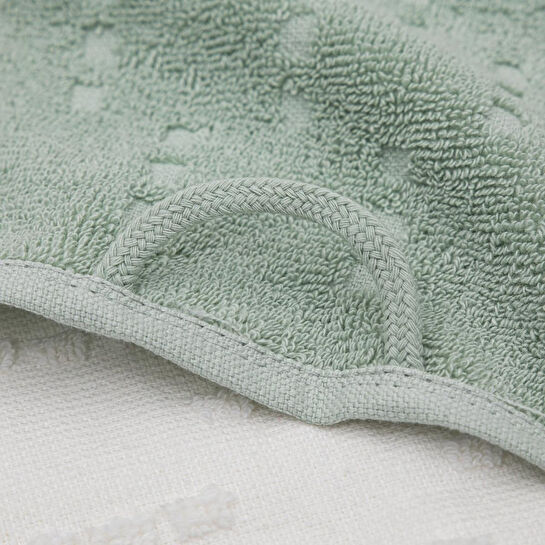 Green Black Pera 2'li Mutfak Havlusu Krem-mint