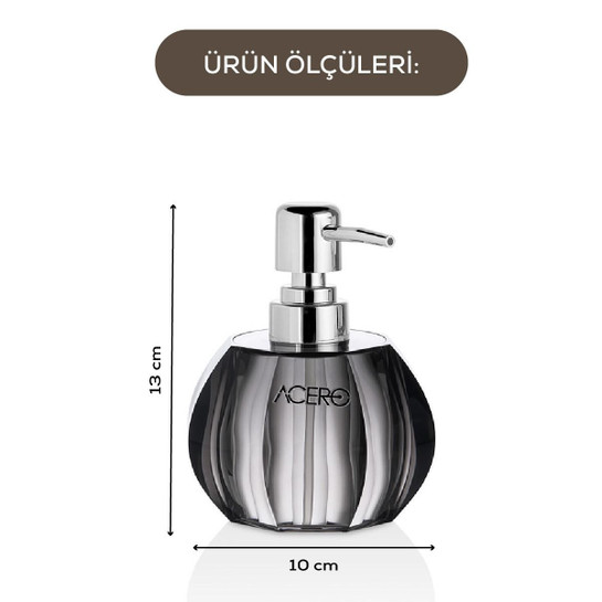 Vienev Akrilik Sıvı Sabunluk 190 Ml Şeffaf 1998