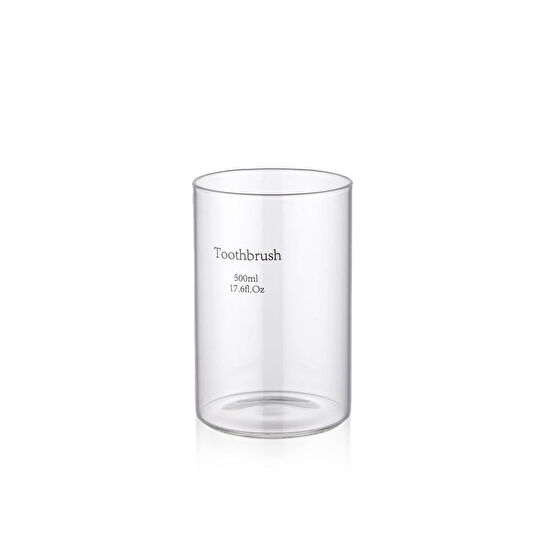 The Mia Clear Diş Fırçalık 8x12 Cm