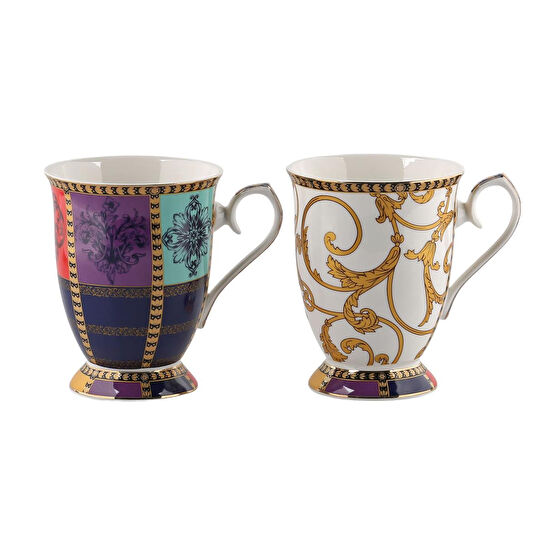 Lucky Art Valencıa Bone 2'lı Kupa Set 350cc