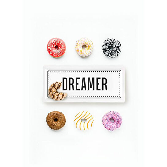 The Mia Dikdörtgen Servis Dreamer - 35 X 16 Cm