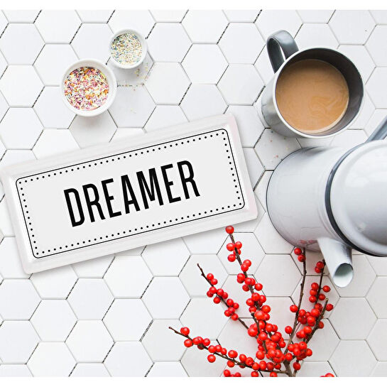 The Mia Dikdörtgen Servis Dreamer - 35 X 16 Cm
