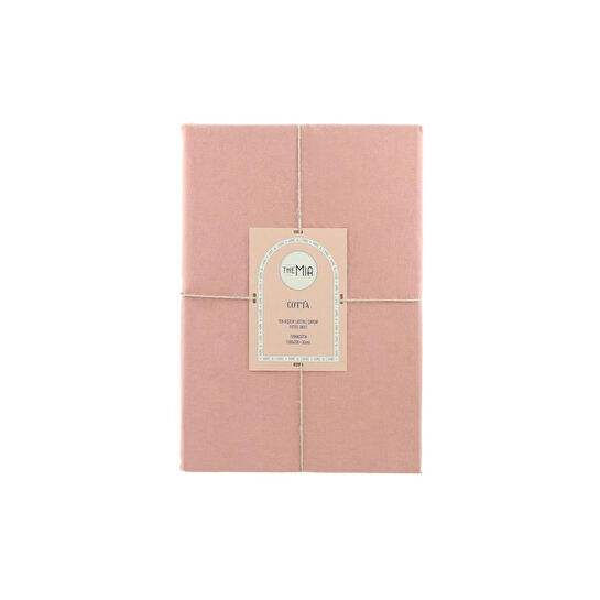 The Mia Cotta Terra Tek Kişilik Lastikli Çarşaf 200x100 Cm