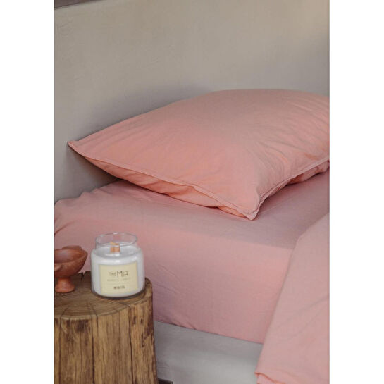 The Mia Cotta Terra Tek Kişilik Lastikli Çarşaf 200x100 Cm