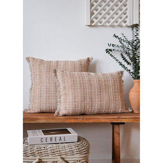 The Mia Rua Kırlent Somon 35x50 Cm