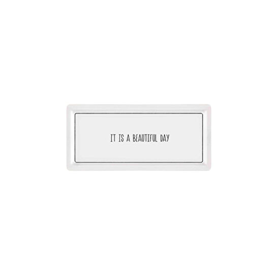 The Mia Daily Tunes Dikdörtgen Servis- 35x16cm Dly010