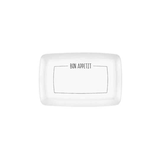 The Mia Daily Tunes Dikdörtgen Servis - 34x25cm Dly007