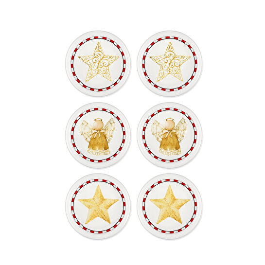 The Mia Globe Çerezlik 6 Parça 10 Cm New037