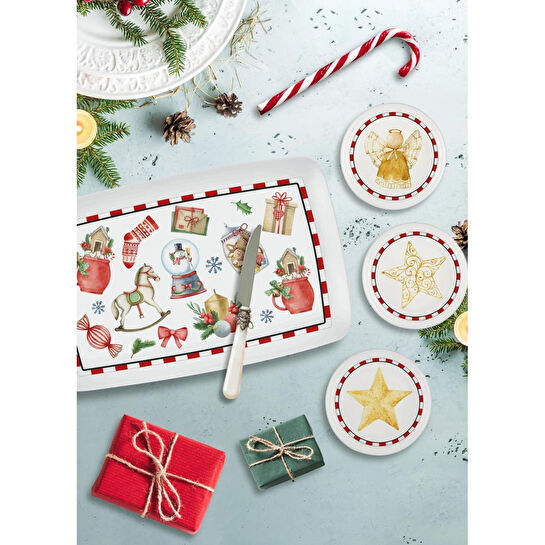 The Mia Globe Çerezlik 6 Parça 10 Cm New037