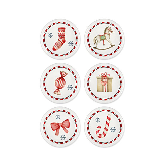 The Mia Globe Çerezlik 6 Parça 10 Cm New036