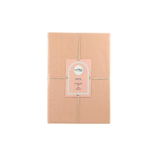 The Mia Cotta Toast Çift Kişilik Çarşaf 260x240 Cm