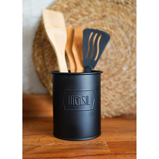 The Mia Kaşıklık 13 X 11 Cm Siyah Mgl0050