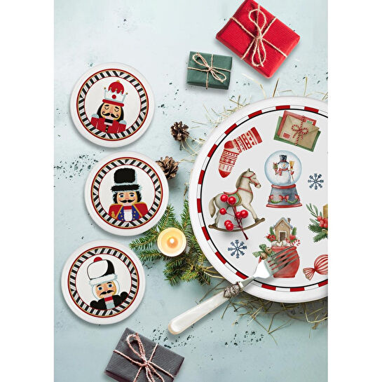 The Mia Nutcracker Çerezlik 6 Parça 10 Cm New027