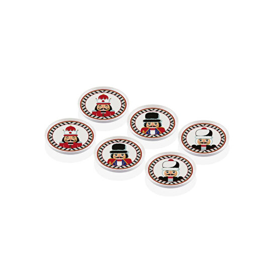 The Mia Nutcracker Çerezlik 6 Parça 10 Cm New027