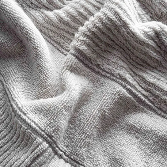 Green Black Eliza Yüz Havlusu Gri