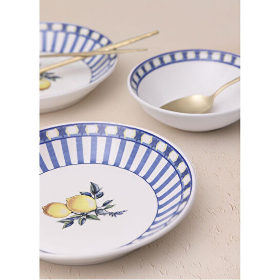 The Mia Odore Di Limone Yemek Tabağı 6lı Set 20 Cm
