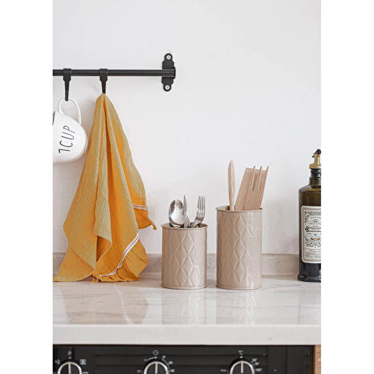 The Mia Prizma Kaşıklık Karamel 13x11 Cm