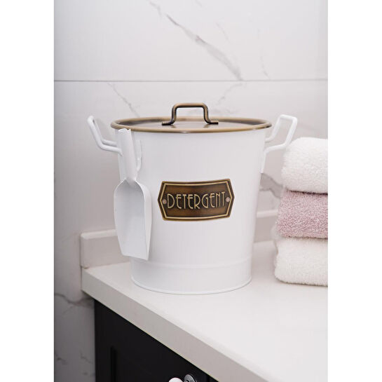 The Mia Deterjan Saklama Kabı Beyaz Mgl0028