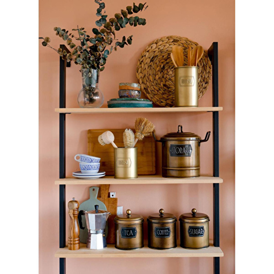 The Mia Çay Şeker Kahve Kavanozu Gold 1,30 Lt Mgl0022