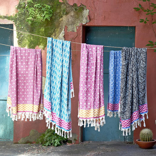 3rd Culture Fuşya Jaipur Peştamal