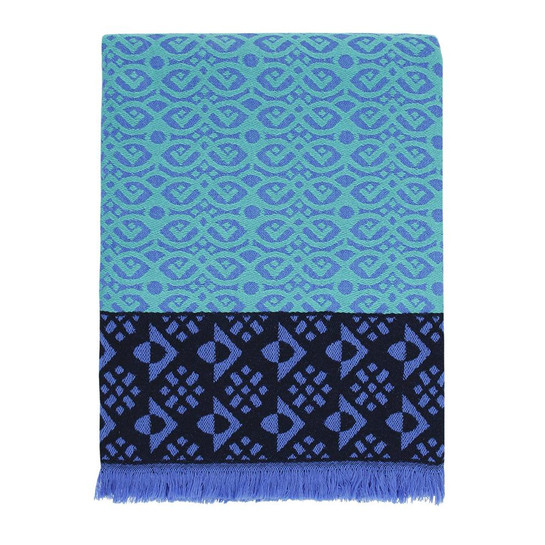 3rd Culture Teal Thagzo Örtü, Koltuk Şalı
