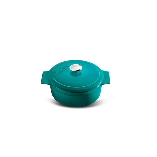 Voeux Kitchenware Profond Turkuaz Döküm Mini Güveç 10 Cm
