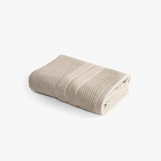 Green Black Anna Yüz Havlusu Bej