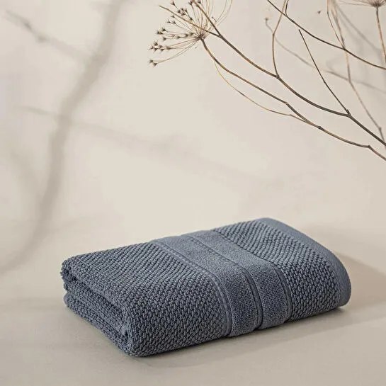 Green Black Anna Yüz Havlusu Lacivert