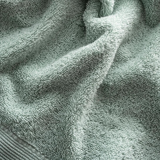 Green Black Elena Yüz Havlusu Mint