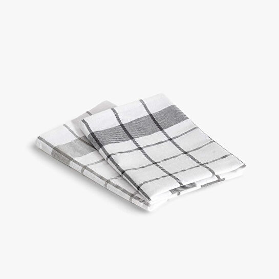 Green Black Esila 2'li Kurulama Bezi Gri/Antrasit 45x65 Cm