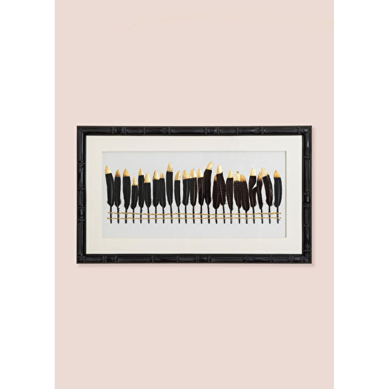 The Mia Flume Tablo Siyah 60x35x4 Cm Tbl0099