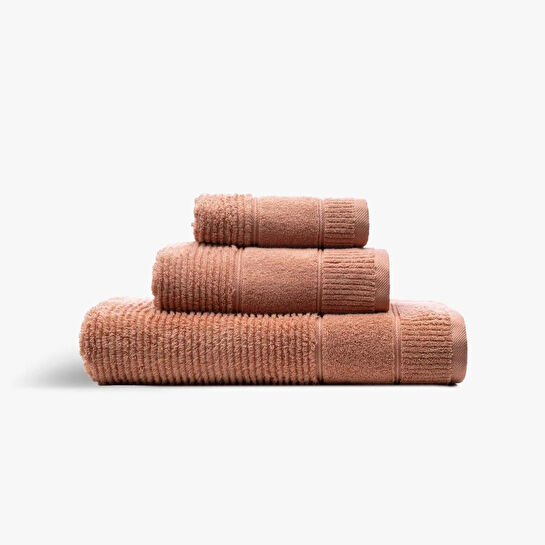 Green Black Eliza 3'lü Havlu Seti Terra