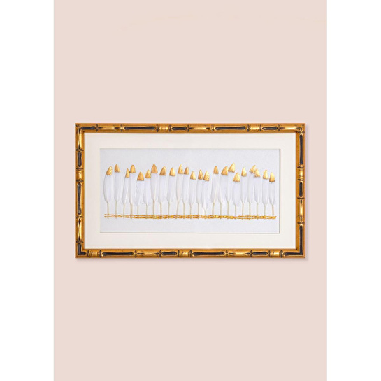 The Mia Flume Tablo Beyaz 60x35x4 Cm Tbl0098