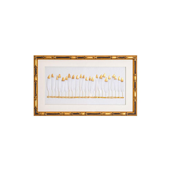 The Mia Flume Tablo Beyaz 60x35x4 Cm Tbl0098