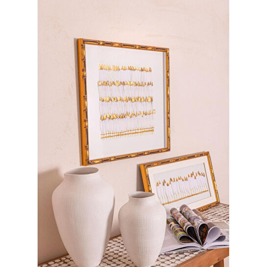 The Mia Flume Tablo Beyaz 60x60x4 Cm Tbl0096