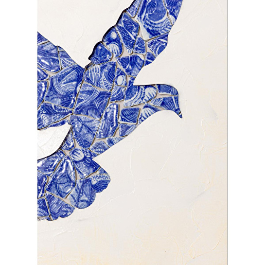 The Mia Pigeon Tablo 60x60x3 Cm Tbl0095