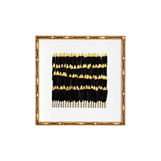 The Mia Flume Tablo Siyah 60x60x4 Cm Tbl0097