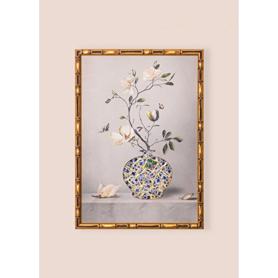 The Mia Floral Tablo 50x70x4 Cm Tbl0094