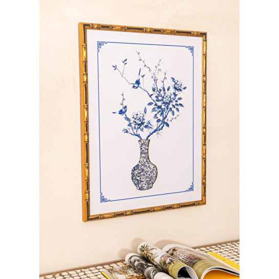 The Mia Floral Tablo 60x80x4 Cm Tbl0091