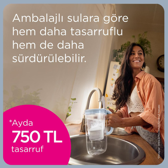 BRITA Maxtra Pro All-In-1 Yedek Su Arıtma Filtresi, 10’lu
