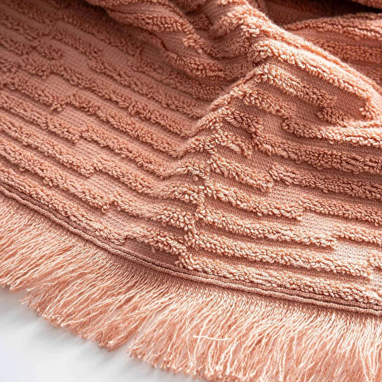 Green Black Anisa 3'lü Havlu Seti %100 Pamuk Penye Jakarlı Terra