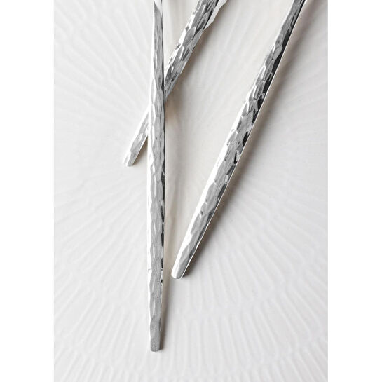 The Mia Shiny Çatal Kaşık Bıçak Takımı Gümüş 36 Parça